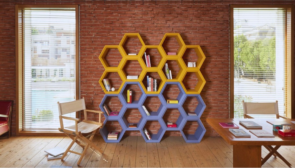 Changing the Style of a Room with a Colorful&nbsp;Bookcase