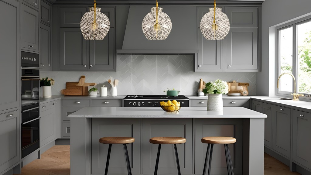 The Elegance of a Grey Kitchen