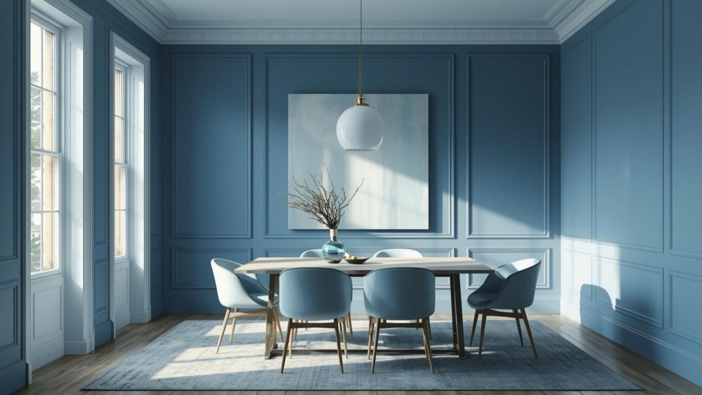 Choosing the Right Blue for your Walls: from Airy Sky‑Blue to Deep&nbsp;Navy.